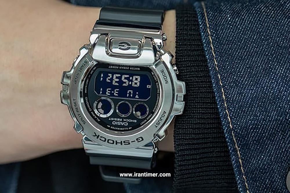 ظاهر ساعت مچی مردانه کاسیو مدل GM-6900-1DR