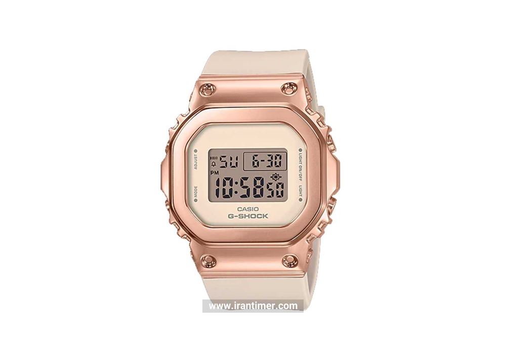 ساعت مچی زنانه کاسیو مدل GM-S5600PG-4DR یک ساعت دارای تقویم هفته درکنار کیفیت ساخت بالا