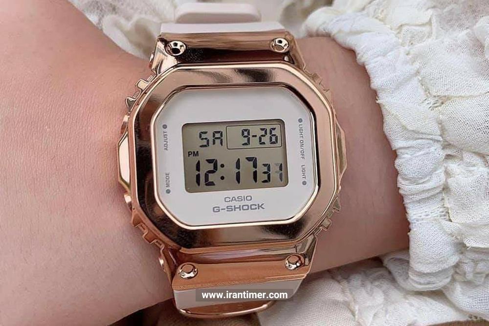 ظاهر ساعت مچی زنانه کاسیو مدل GM-S5600PG-4DR
