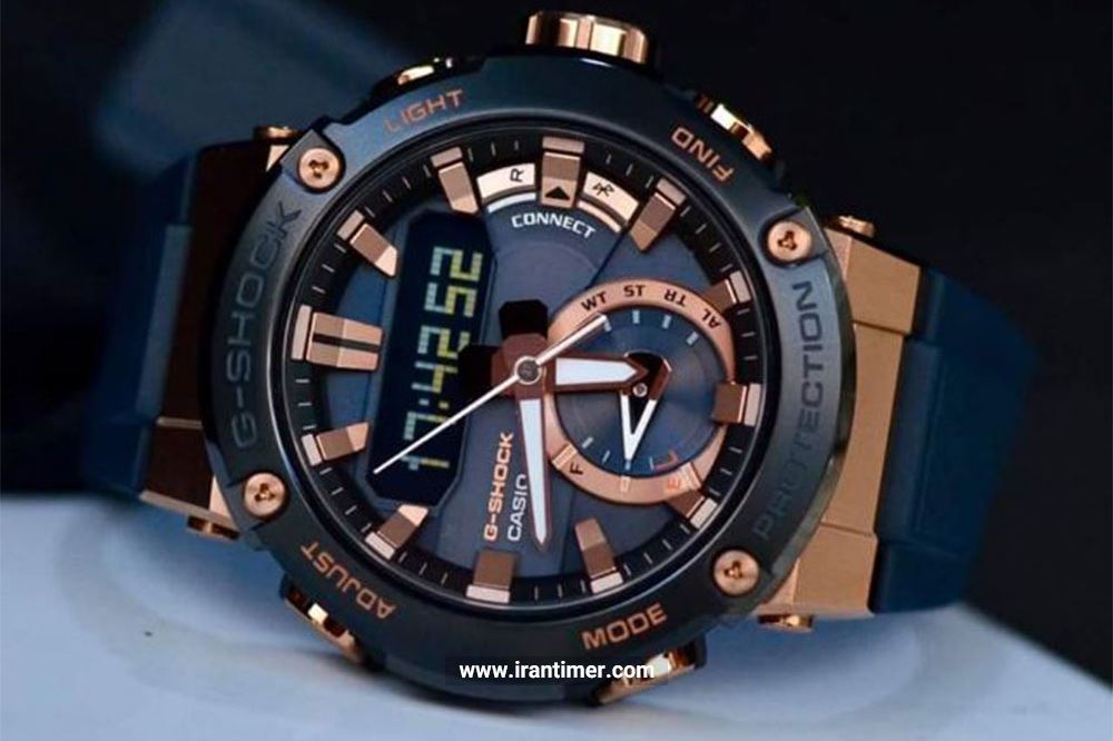 امکانات استفاده شده در ساعت مچی مردانه کاسیو مدل GST-B200G-2ADR