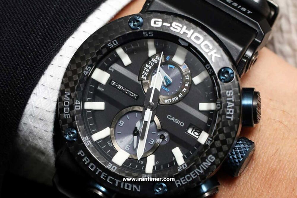 ساعت مچی مردانه کاسیو مدل GWR-B1000-1ADR ساعتی دارای زمان سنج (Stopwatch) بهره مند از طراحی بسیار زیبا و ظریف