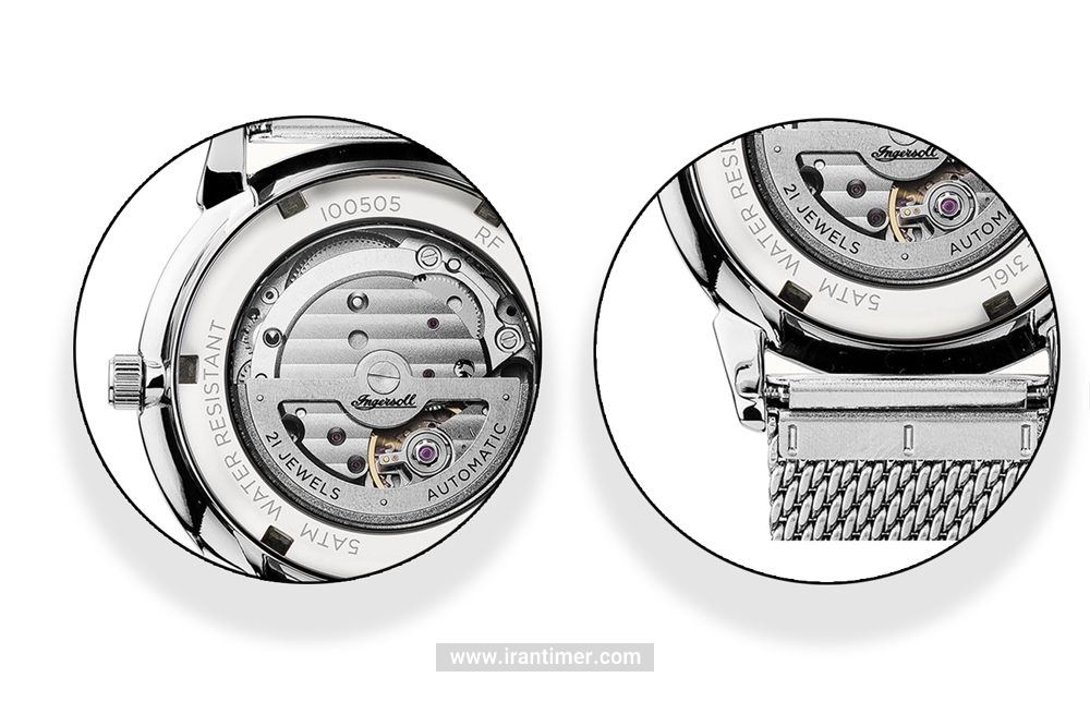 ساعت مچی مردانه اینگرسول مدل I00505 ساعتی تقویم دار دارای طراحی صفحه حرفه ای