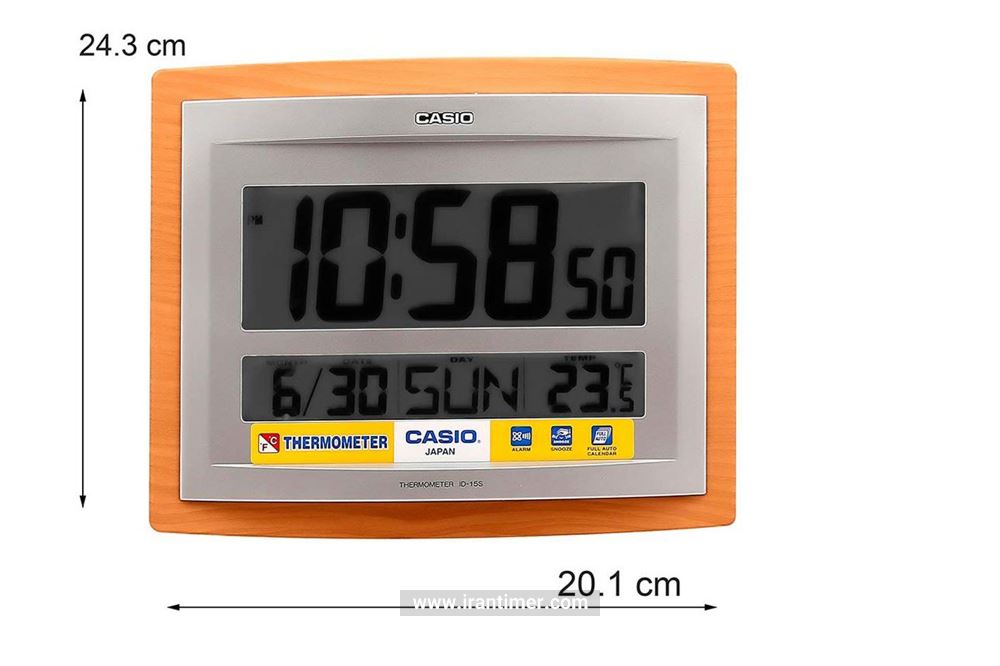 بررسی قیمت ساعت مچی مردانه و زنانه کاسیو مدل ID-15S-5DF