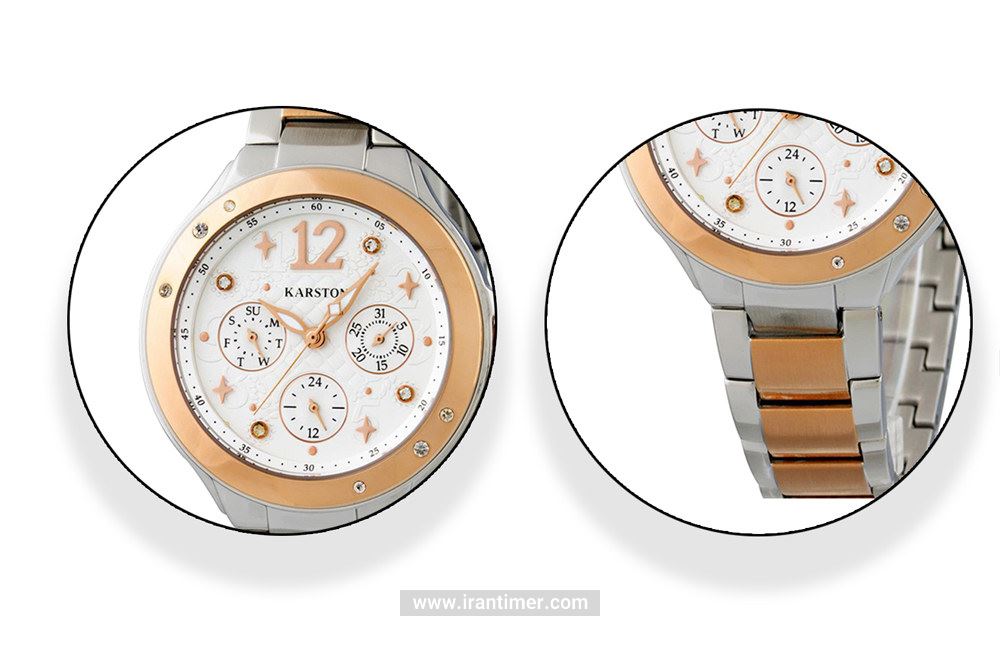 ساعت مچی زنانه کارستون مدل K-9023LBG از چه امکاناتی برخوردار است؟