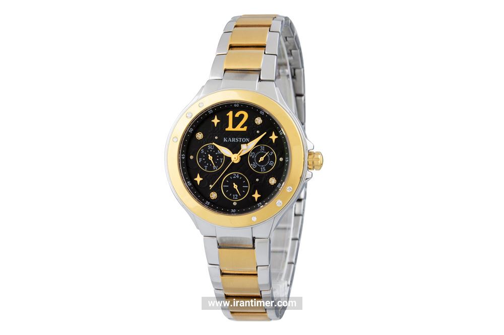 ساعت مچی زنانه کارستون مدل K-9023LBK ساعتی دارای تقویم روز بهره مند از استایل ظریف اما جذاب