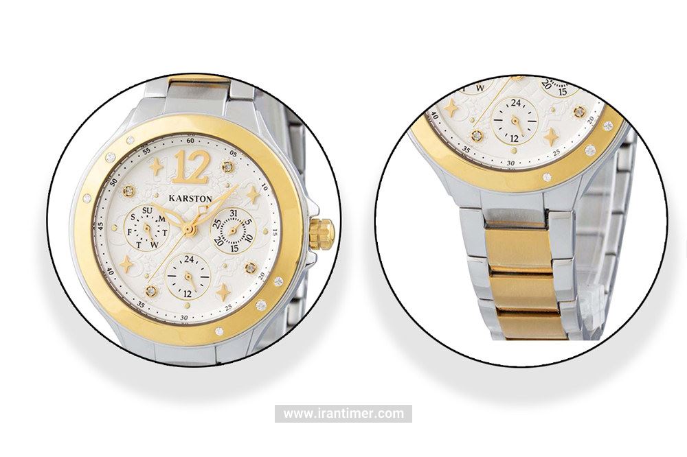 امکانات و ویژگی‌های ساعت مچی زنانه کارستون مدل K-9023LBL