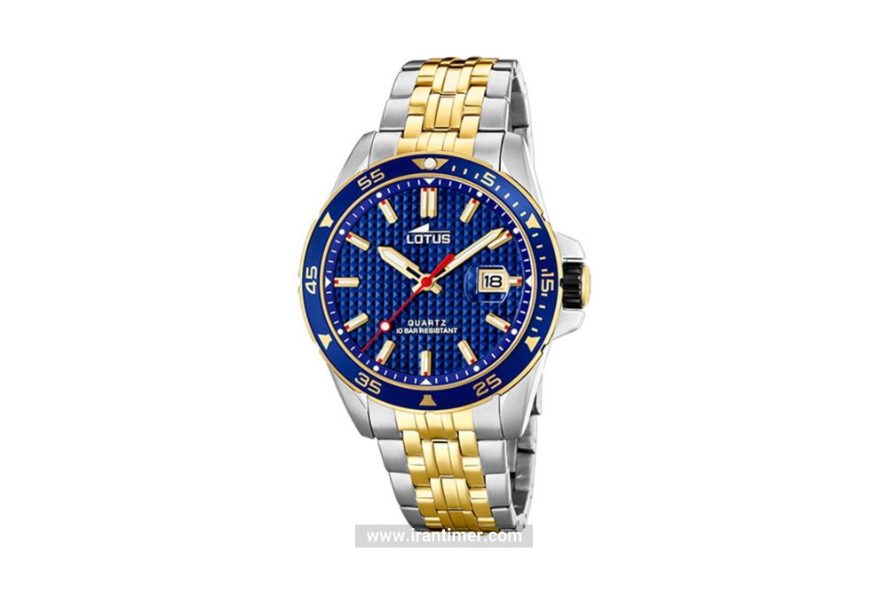 ساعت مچی مردانه لوتوس مدل L18652/3 ساعتی دارای ایندکس شب نما بهره مند از موتور حرفه ای و بدنه مقاوم