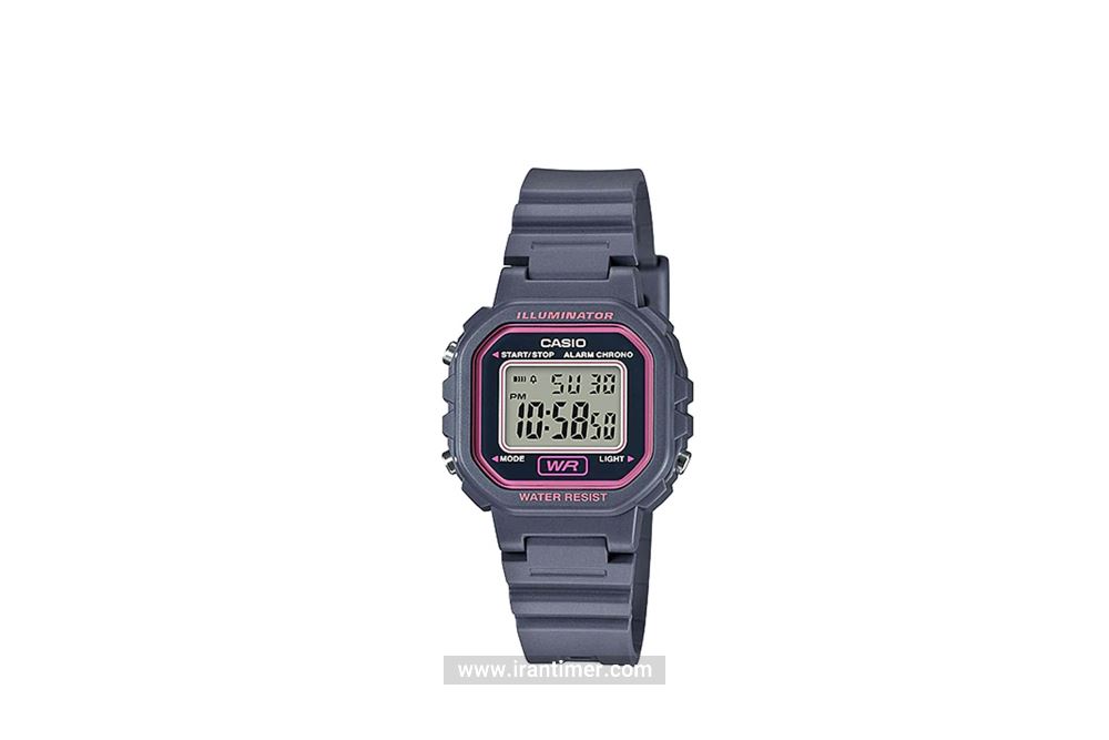 ساعت مچی زنانه کاسیو مدل LA-20WH-8ADF ساعتی دارای زمان سنج (Stopwatch) بهره مند از استایل ظریف اما جذاب