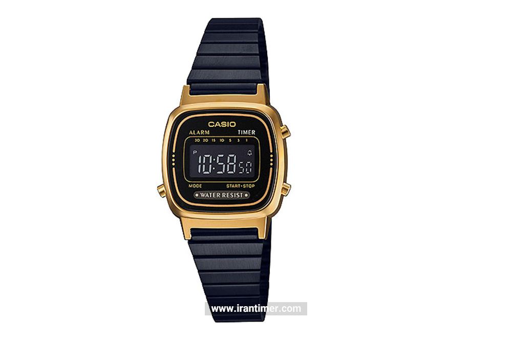 ساعت مچی زنانه کاسیو مدل LA670WEGB-1BDF یک ساعت دارای زمان سنج (Stopwatch) دارای اصالت و کیفیت فوق العاده
