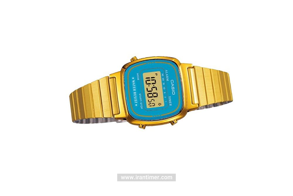ساعت مچی زنانه کاسیو مدل LA670WGA-2DF یک ساعت دارای تایمر بهره مند از کیفیت برند