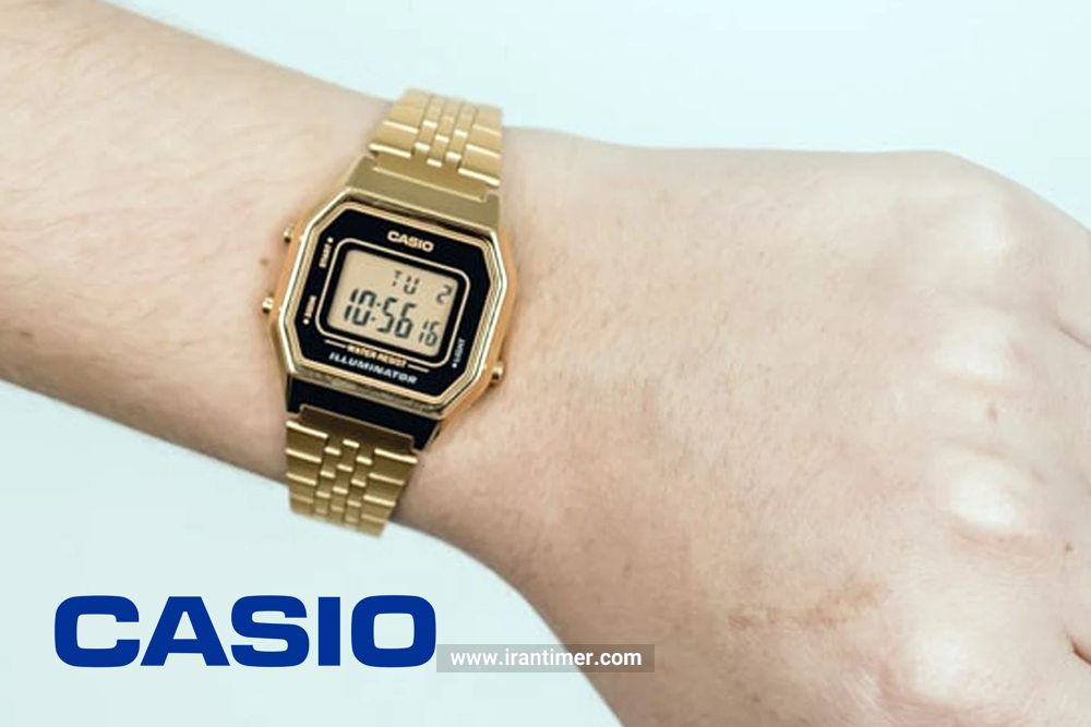 بررسی ظاهری ساعت مچی زنانه کاسیو مدل LA680WGA-1DF