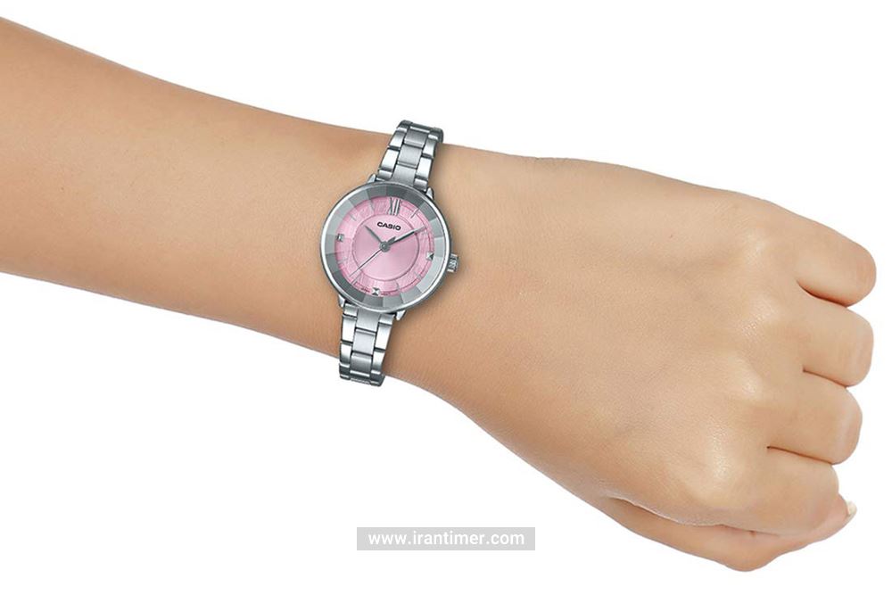 بررسی ظاهری ساعت مچی زنانه کاسیو مدل LTP-E163D-4ADF