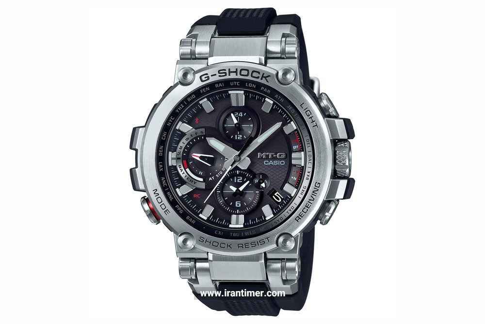 ساعت مچی مردانه کاسیو مدل MTG-B1000-1ADR یک ساعت دارای زمان سنج (Stopwatch) درکنار طراحی جذاب
