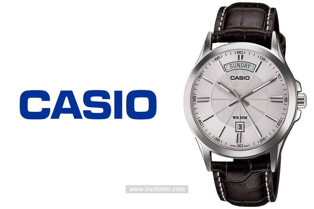 ساعت مچی مردانه کاسیو مدل MTP-1381L-7AVDF ساعتی تقویم دار با طراحی بسیار زیبا و ظریف
