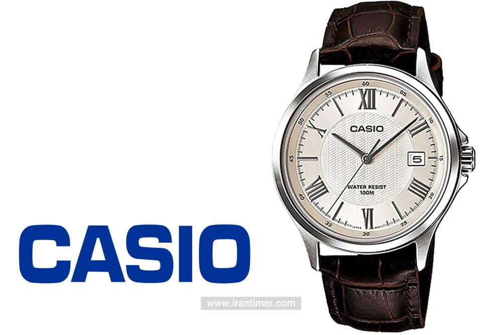 ساعت مچی مردانه کاسیو مدل MTP-1383L-7AVDF ساعتی تقویم دار همراه با ترکیب رنگ خاص