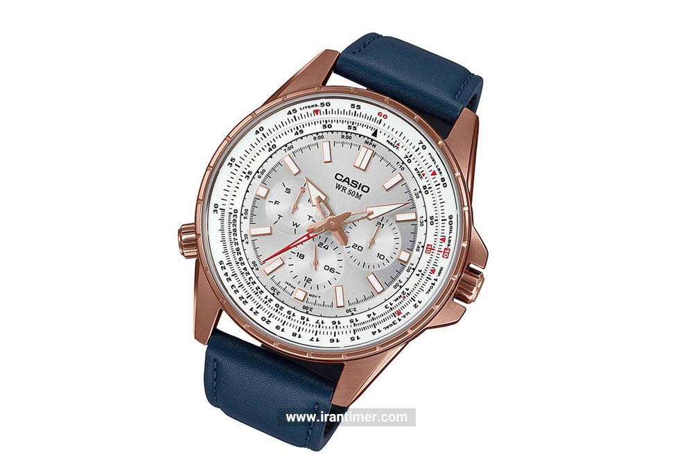ساعت مچی مردانه کاسیو مدل MTP-SW320RL-7AVDF ساعتی تقویم دار همراه با طراحی باکیفیت و حرفه ای