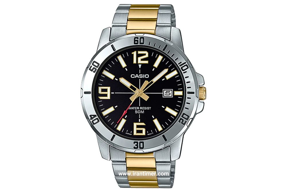 ساعت مچی مردانه کاسیو مدل MTP-VD01SG-1BVUDF ساعتی تقویم دار با طراحی باکیفیت و حرفه ای