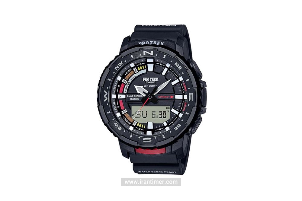 ساعت مچی مردانه کاسیو مدل PRT-B70-1DR یک ساعت دارای زمان سنج (Stopwatch) همراه با زیبایی و کیفیت