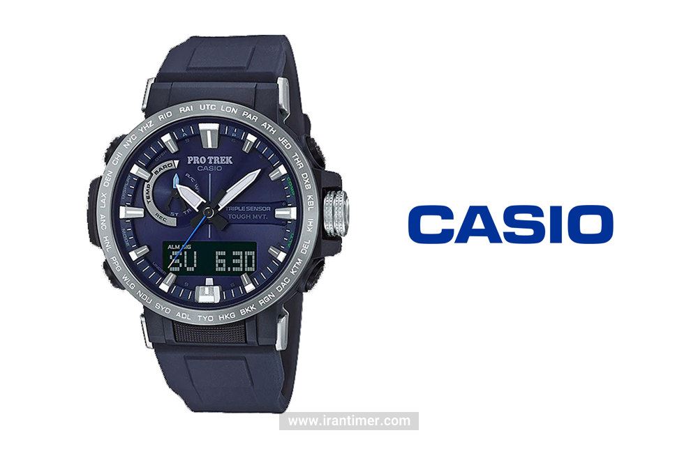 ساعت مچی مردانه کاسیو مدل PRW-60-2ADR ساعتی دارای زمان سنج (Stopwatch) همراه با کیفیت برند