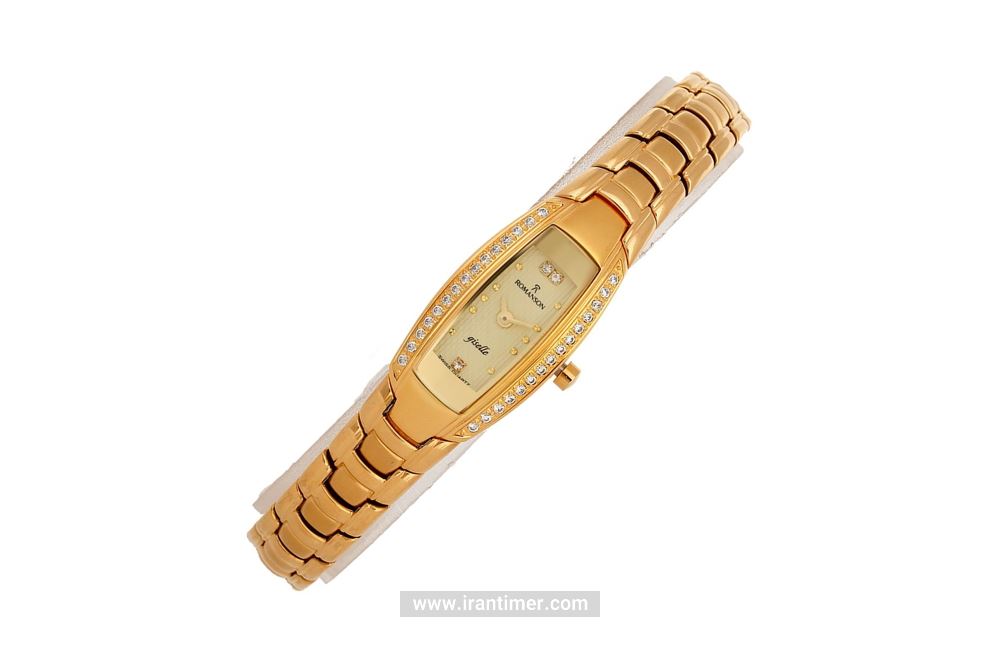 بررسی ظاهری ساعت مچی زنانه رومانسون مدل RM1123RL1GA81G