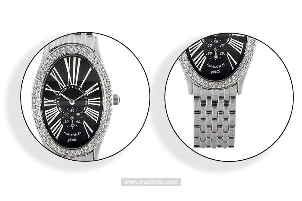 امکانات و خصوصیات ساعت مچی زنانه رومانسون مدل RM9904TL1WA37W-BK