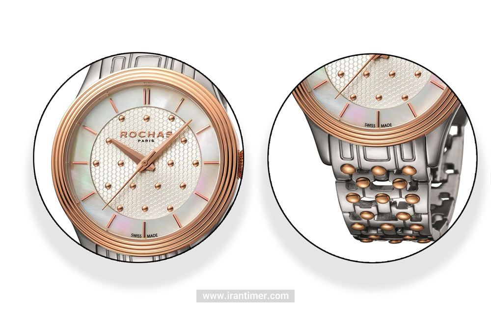 امکانات و خصوصیات ساعت مچی زنانه روشاس مدل RP1L013M0091