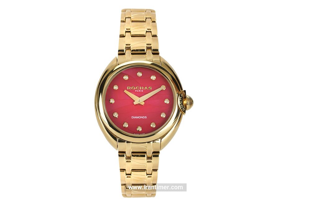 ساعت مچی زنانه روشاس مدل RP2L006M0081 یک ساعت دارای روکش رنگ پی وی دی (PVD) درکنار ترکیب رنگ خاص