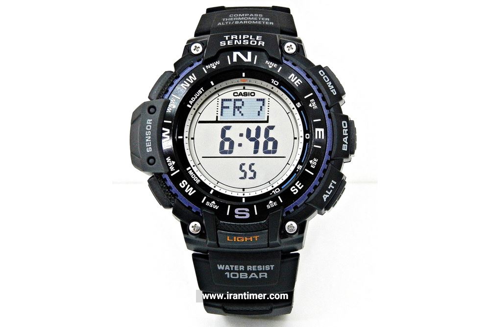ساعت مچی مردانه کاسیو مدل SGW-1000-1ADR یک ساعت دارای فشار سنج با استایل ظریف اما جذاب