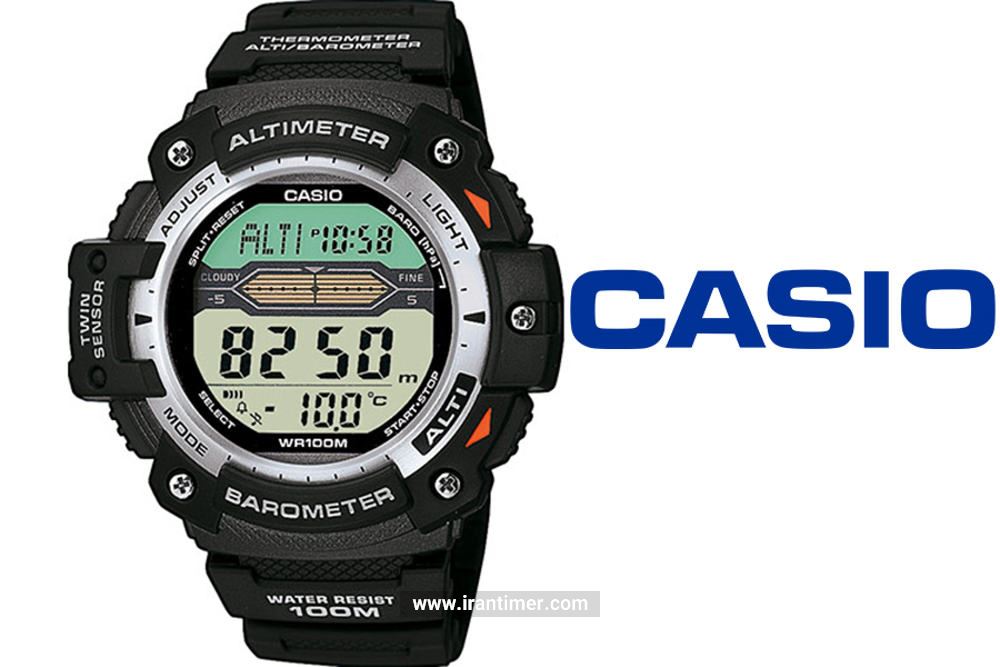 ساعت مچی مردانه کاسیو مدل SGW-300H-1AVDR ساعتی دارای تقویم هفته بهره مند از کیفیت برند