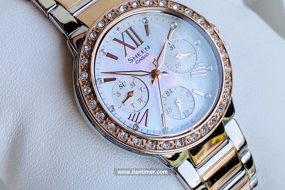 ساعت مچی زنانه کاسیو مدل SHE-3052SPG-7AUDR ساعتی