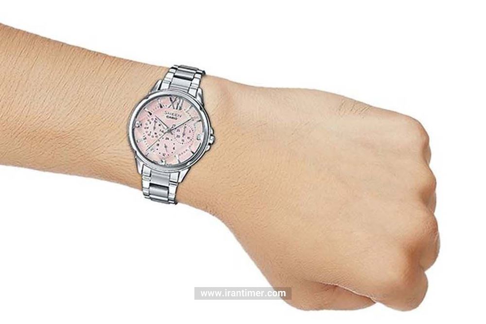 بررسی قیمت ساعت مچی زنانه کاسیو مدل SHE-3056D-4AUDR