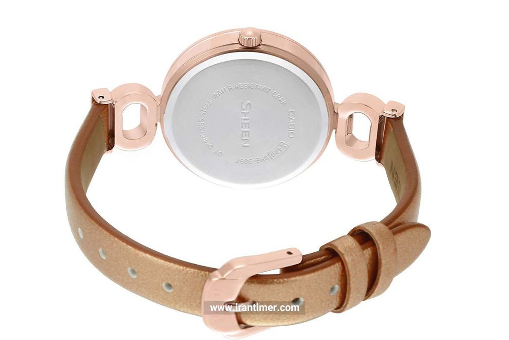 ساعت مچی زنانه کاسیو مدل SHE-3067PGL-7BUDF یک ساعت دارای تقویم هفته همراه با کیفیت برند