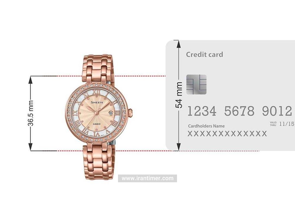 بررسی قیمت ساعت مچی زنانه کاسیو مدل SHE-4034PG-4AUDR
