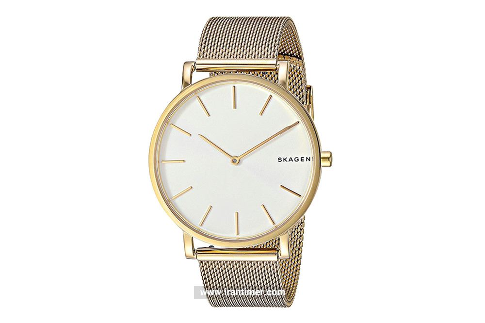 ساعت مچی مردانه و زنانه اسکاگن مدل SKW6443 ساعتی ساده با طراحی ظریف