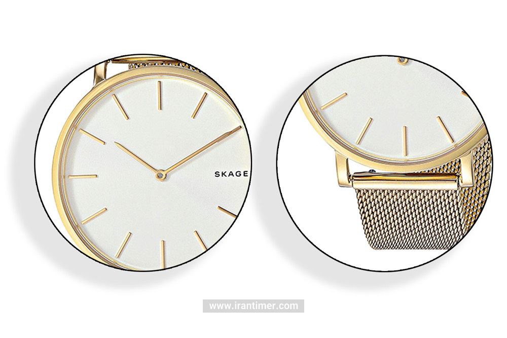 امکانات و ویژگی‌های ساعت مچی مردانه و زنانه اسکاگن مدل SKW6443