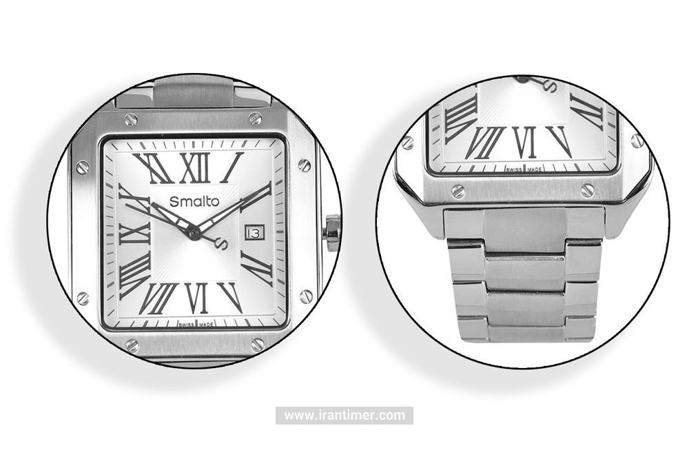 امکانات و ویژگی‌های ساعت مچی مردانه اسمالتو مدل ST1G105M0041