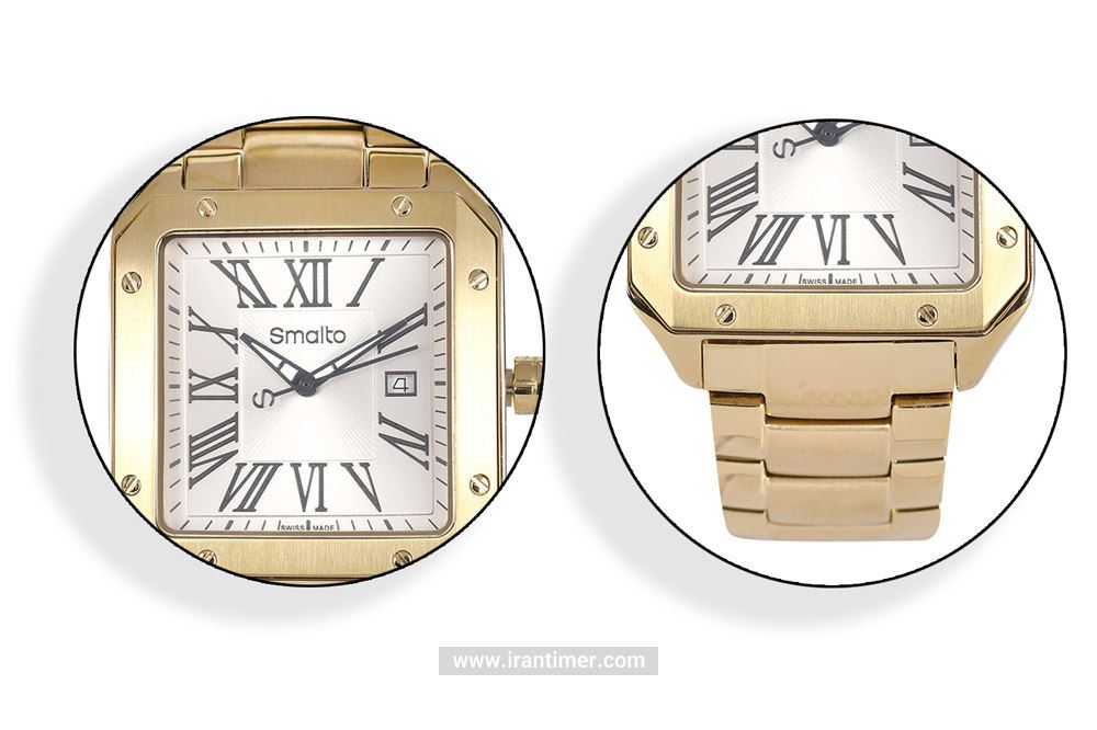 امکانات و ویژگی‌های ساعت مچی مردانه اسمالتو مدل ST1G105M0061