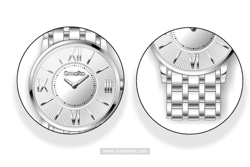 امکانات و خصوصیات ساعت مچی مردانه اسمالتو مدل ST1G106M0041