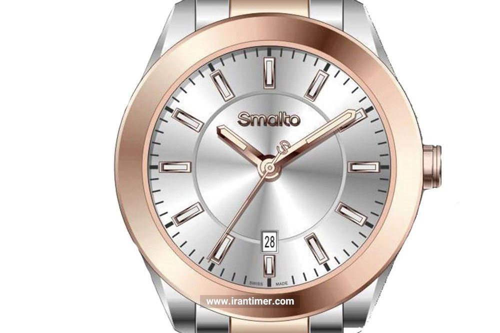 بررسی ظاهری ساعت مچی مردانه اسمالتو مدل ST1G108M0071