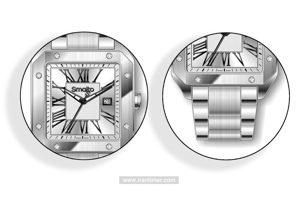 امکانات و ویژگی‌های ساعت مچی زنانه اسمالتو مدل ST1L105M0041