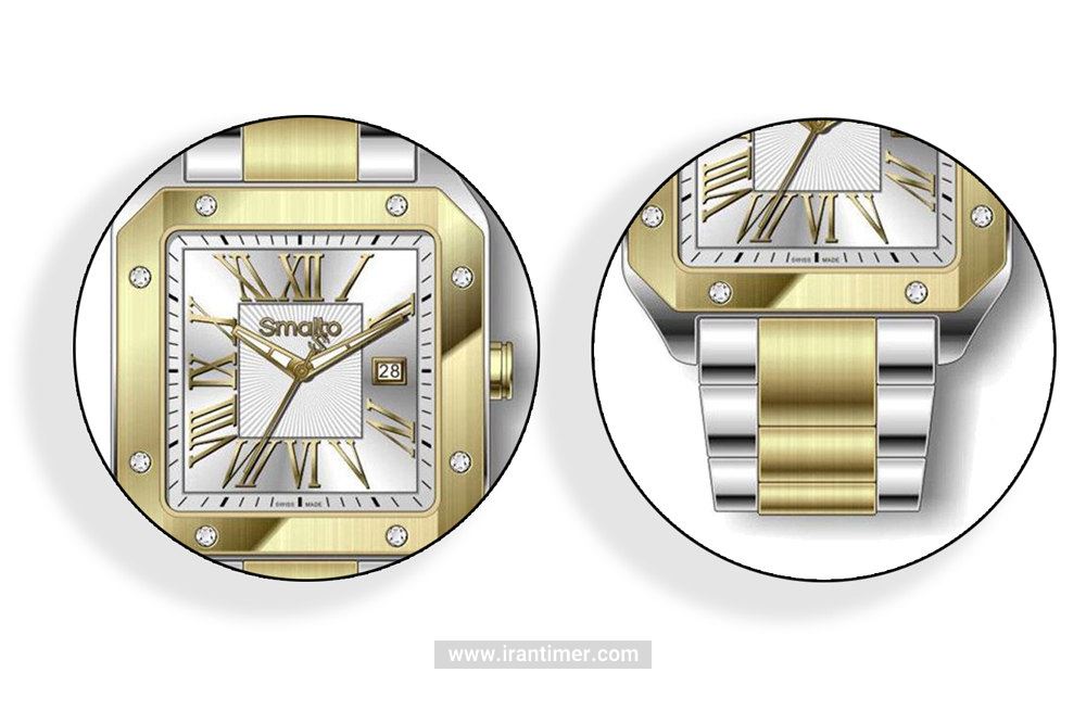 امکانات و ویژگی‌های ساعت مچی زنانه اسمالتو مدل ST1L105M0081