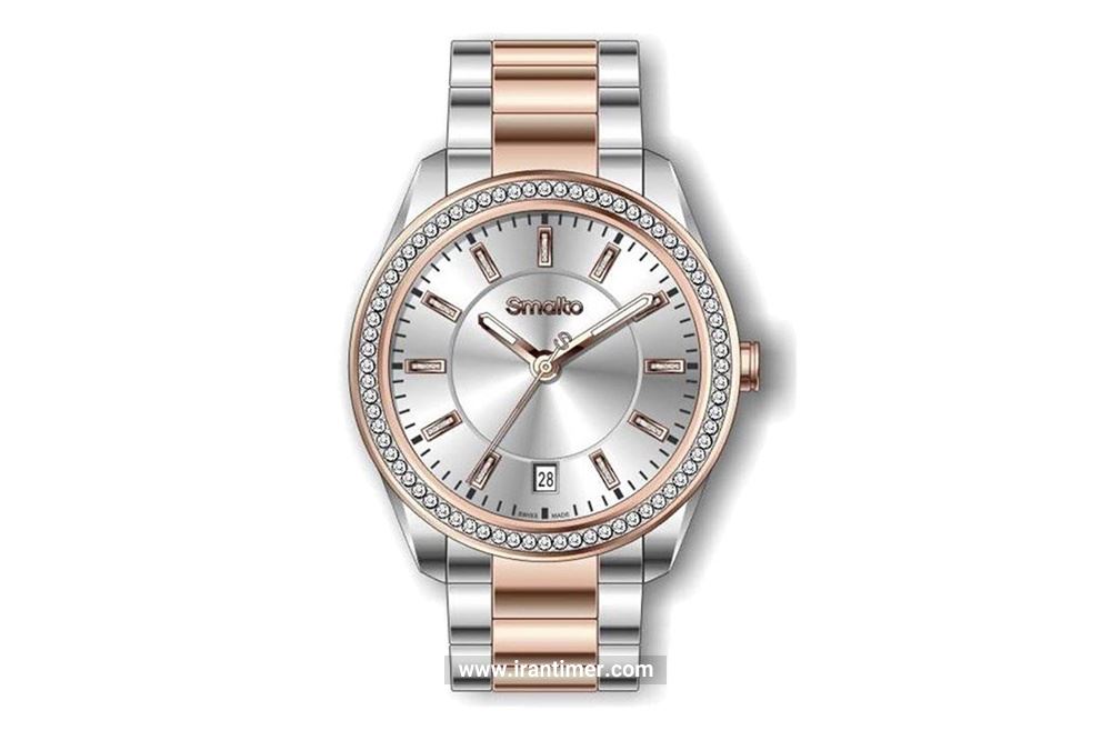 ساعت مچی زنانه اسمالتو مدل ST1L108M0071 یک ساعت تقویم دار درکنار بهره مند بودن از متریال درجه 1