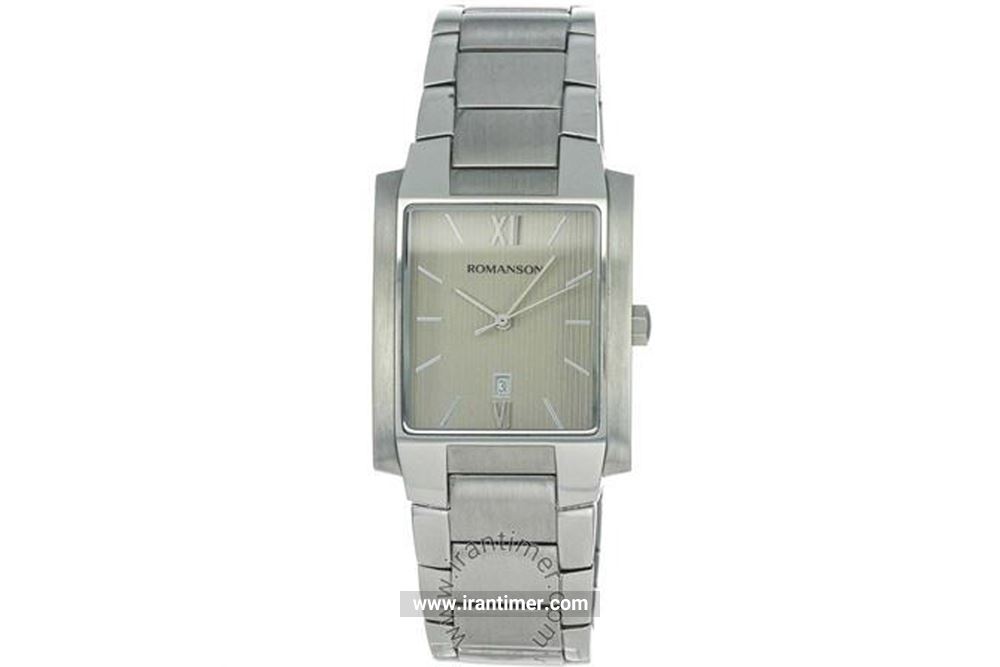 ساعت مچی مردانه رومانسون مدل TM5596BM1WAA2W ساعتی تقویم دار همراه با کیفیت بالای برند