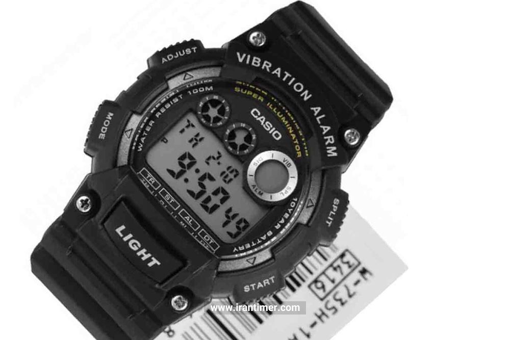 بررسی قیمت ساعت مچی مردانه کاسیو مدل W-735H-1AVDF