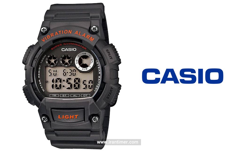 ساعت مچی مردانه کاسیو مدل W-735H-8AVDF ساعتی تقویم دار با طراحی باکیفیت و حرفه ای
