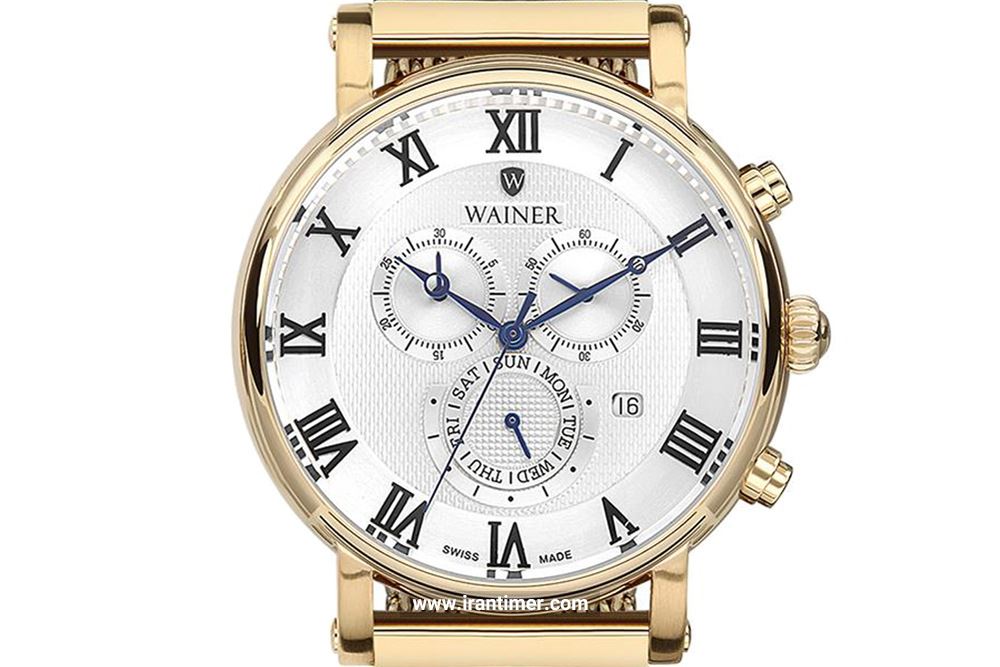 بررسی ظاهری ساعت مچی مردانه واینر مدل WA.17444-B