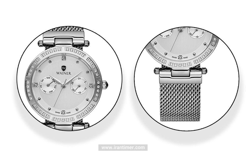 امکانات و خصوصیات ساعت مچی زنانه واینر مدل WA.18755-D