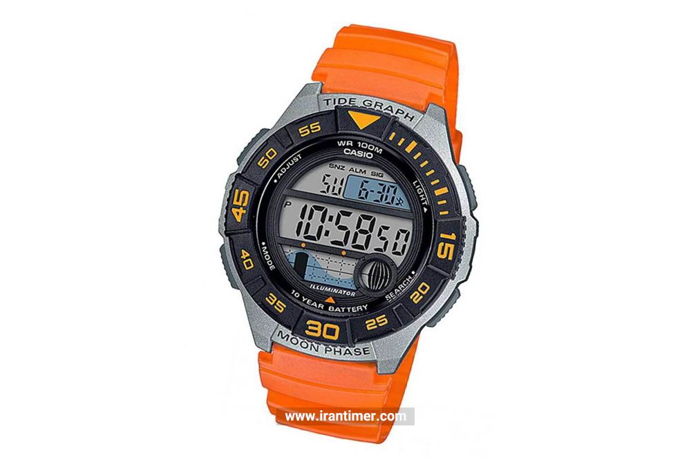 ساعت مچی مردانه کاسیو مدل WS-1100H-4AVDF ساعتی دارای کورنوگراف همراه با ترکیب رنگ خاص