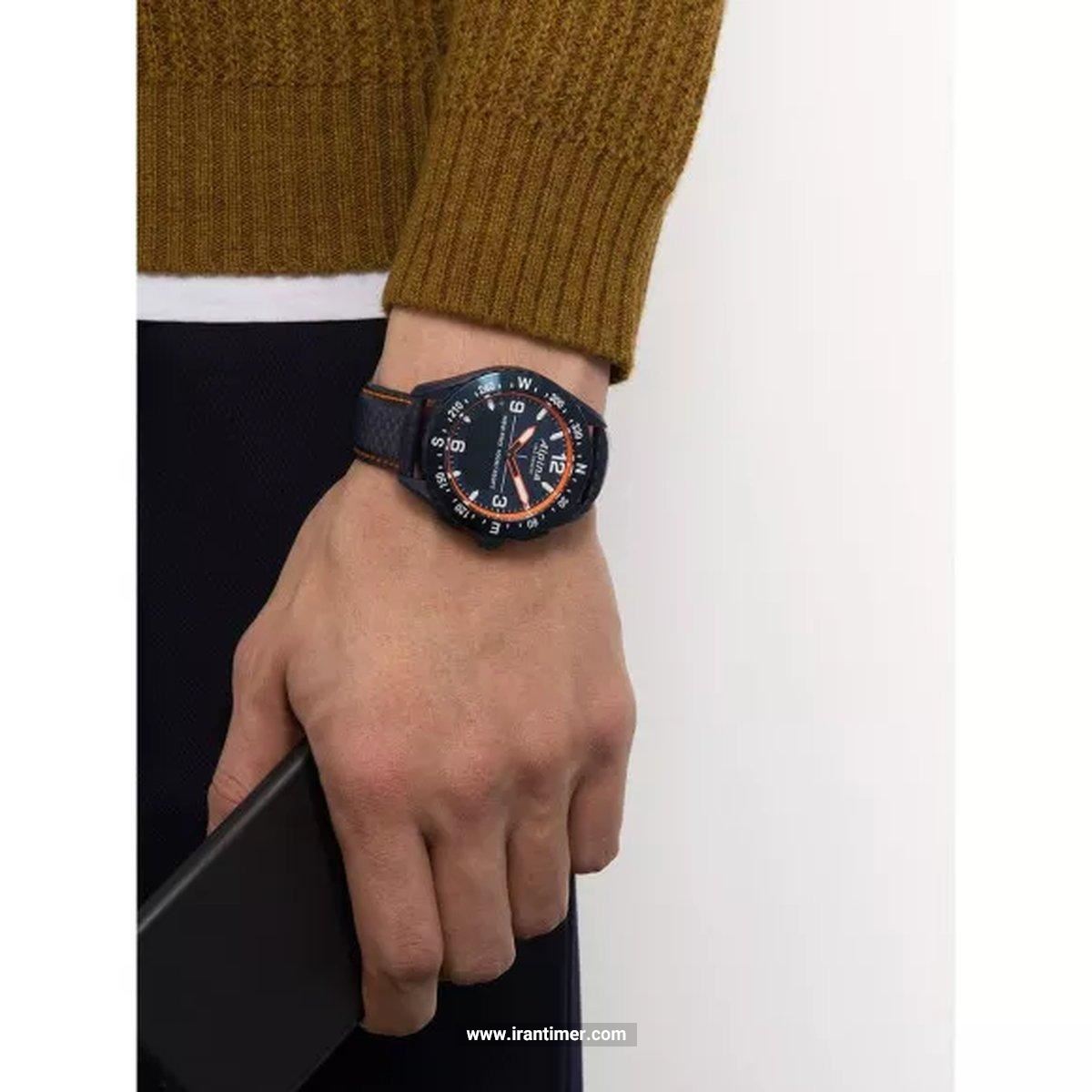 ساعت مچی مردانه آلپینا مدل AL-283LNO5NAQ6L یک ساعت دارای زه قاب چرخشی با کیفیت و اعتبار برند