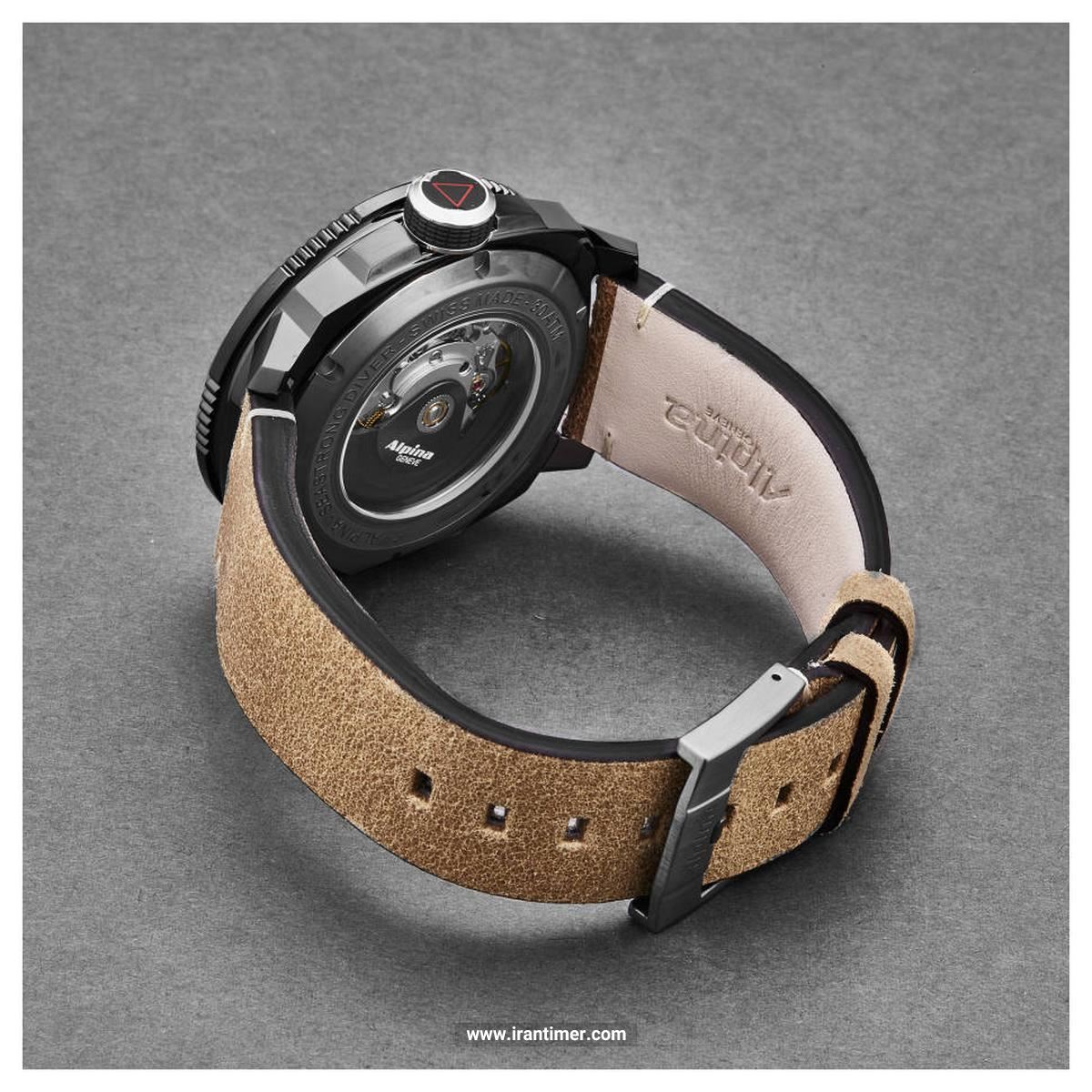 بررسی ظاهری ساعت مچی مردانه آلپینا مدل AL-525LGG4TV6